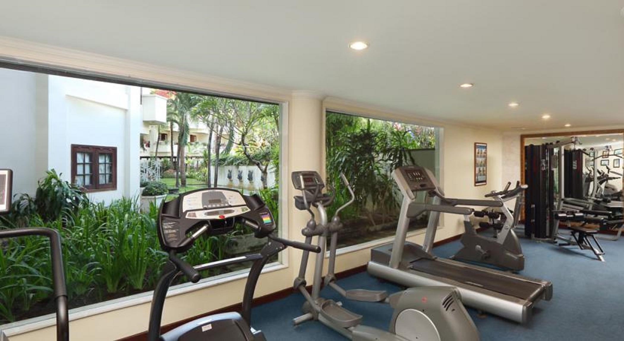 Grand Mirage Resort & Thalasso Bali Nusa Dua  Extérieur photo The gym at the hotel