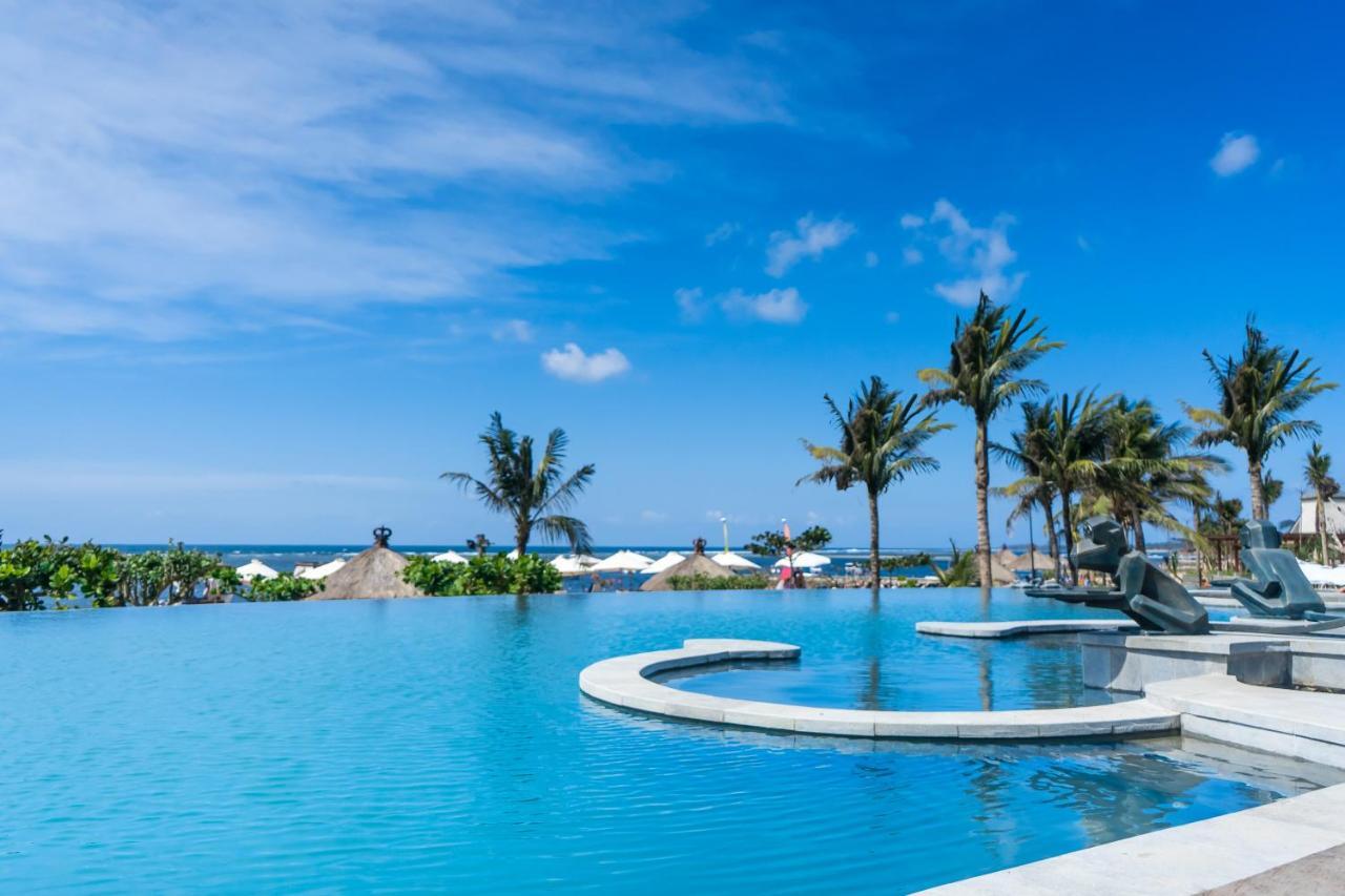 Grand Mirage Resort & Thalasso Bali Nusa Dua  Extérieur photo Infinity pool at the InterContinental Chania, Crete, Greece